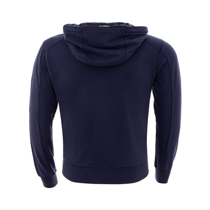 Blue Cotton Casual Men's Sweater