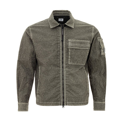 Timeless Army Polyamide Shirt for Men