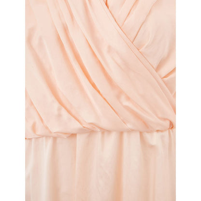 Silken Elegance Pink Dress