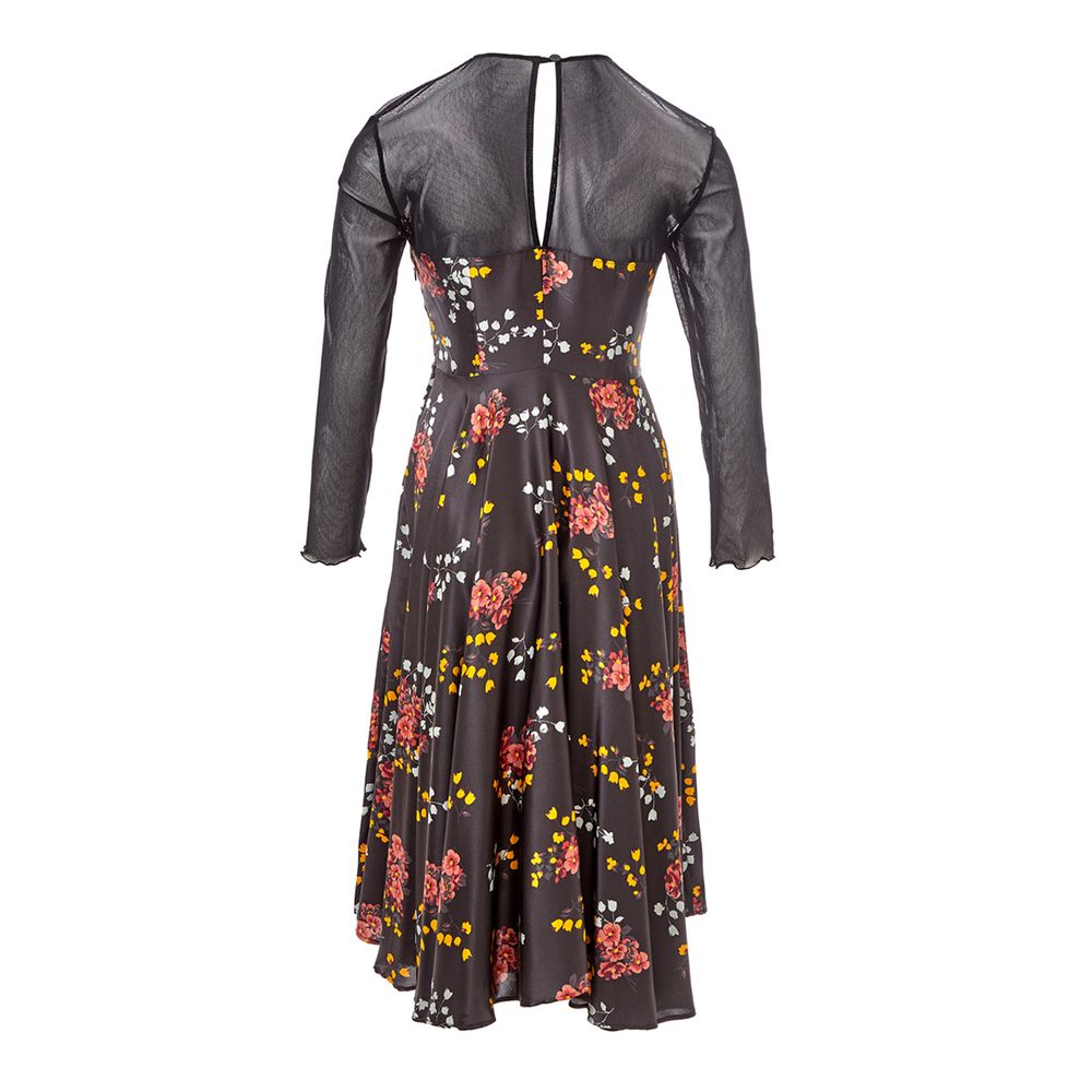 Elegant Multicolor Viscose Dress