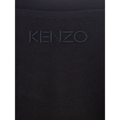 Elegant Black Cotton Kenzo Tee for Women