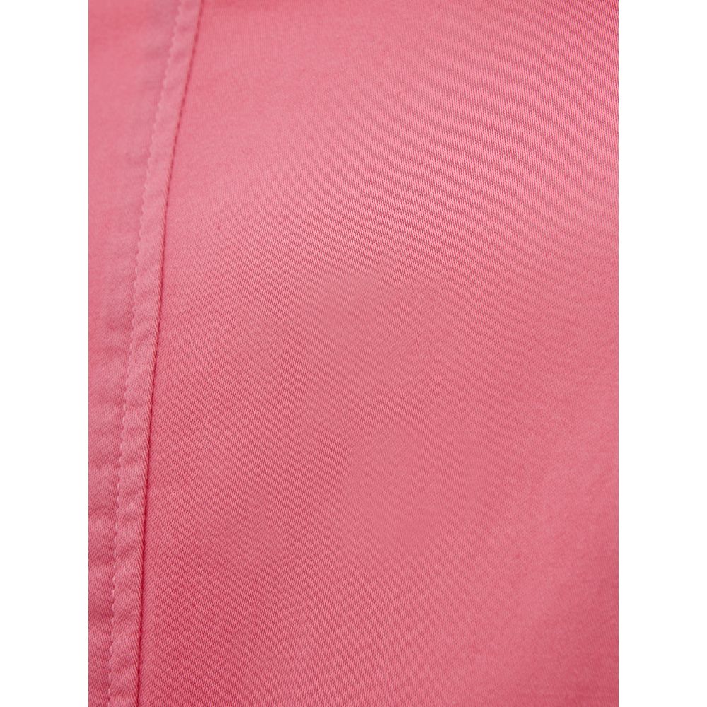 Elegant Pink Cotton Jacket for Her