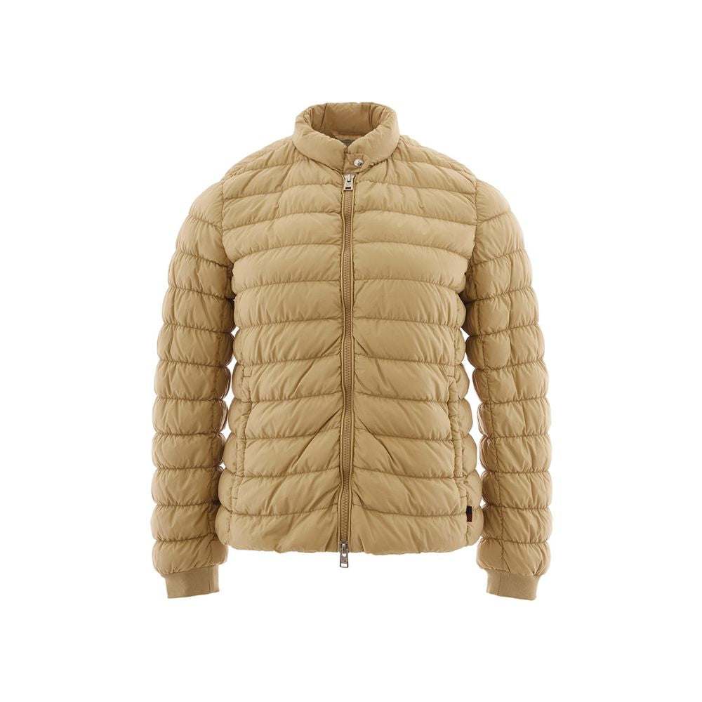 Beige Polyamide Designer Jacket