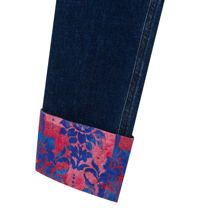 Elegant Blue Cotton Denim from Versace Jeans