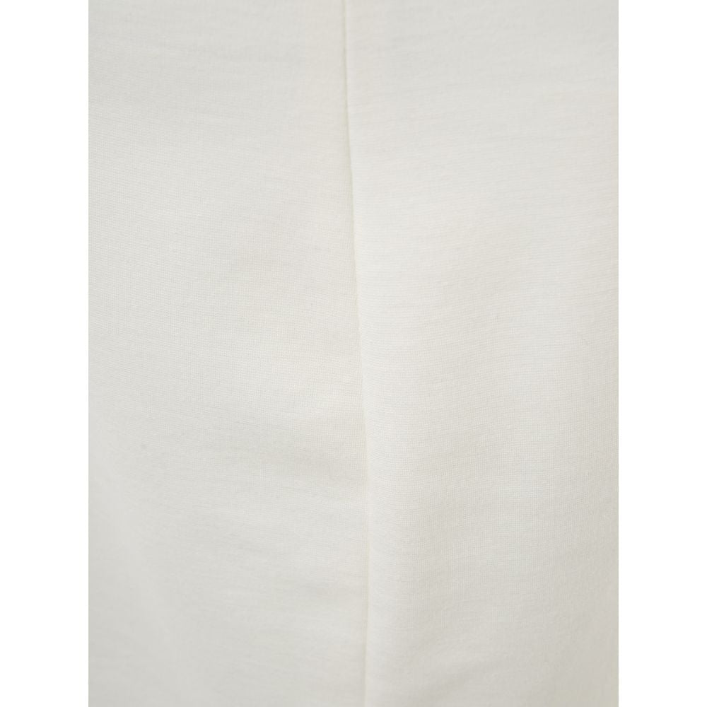 White Viscose Skirt