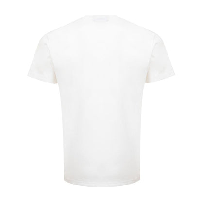 Chic White Cotton Tee for Stylish Men