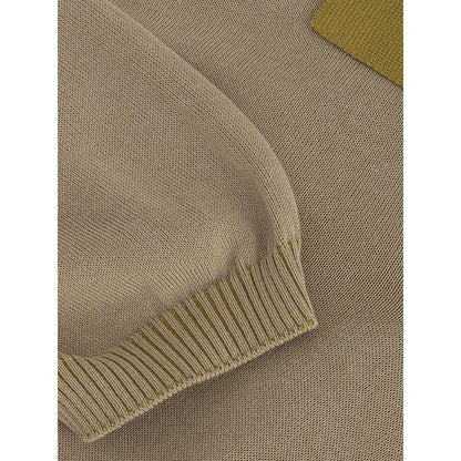 Elegant Cotton Polo Shirt in Beige