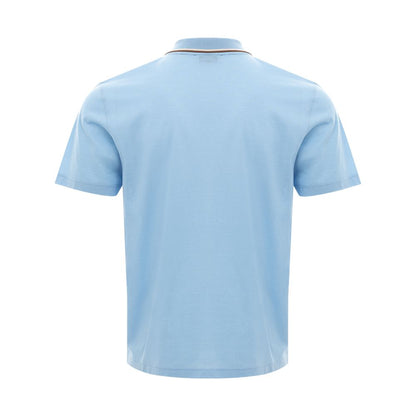 Elegant Light Blue Cotton Shirt for Men