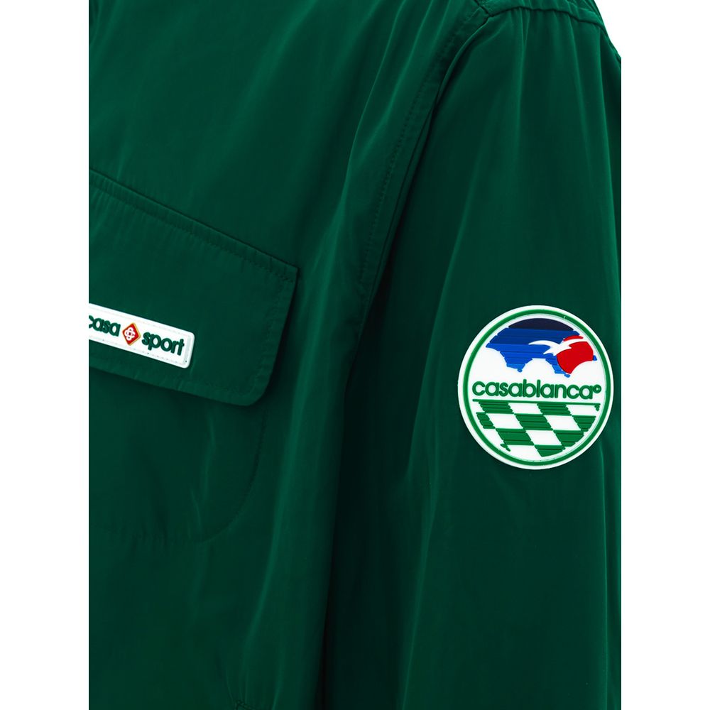 Green Polyester Jacket