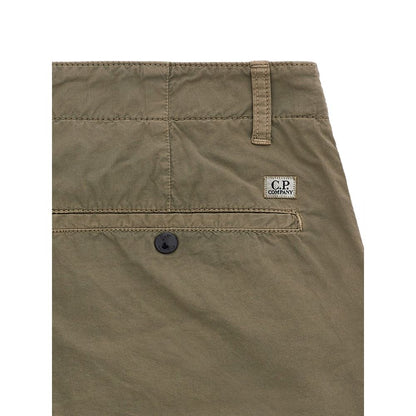 Military Chic Army Cotton Shorts