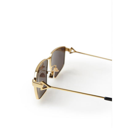 Sophisticated Chic Multicolor Metal Sunglasses