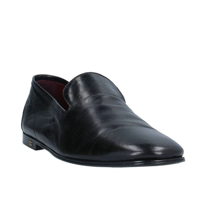 Black Leather Di Calfskin Loafer