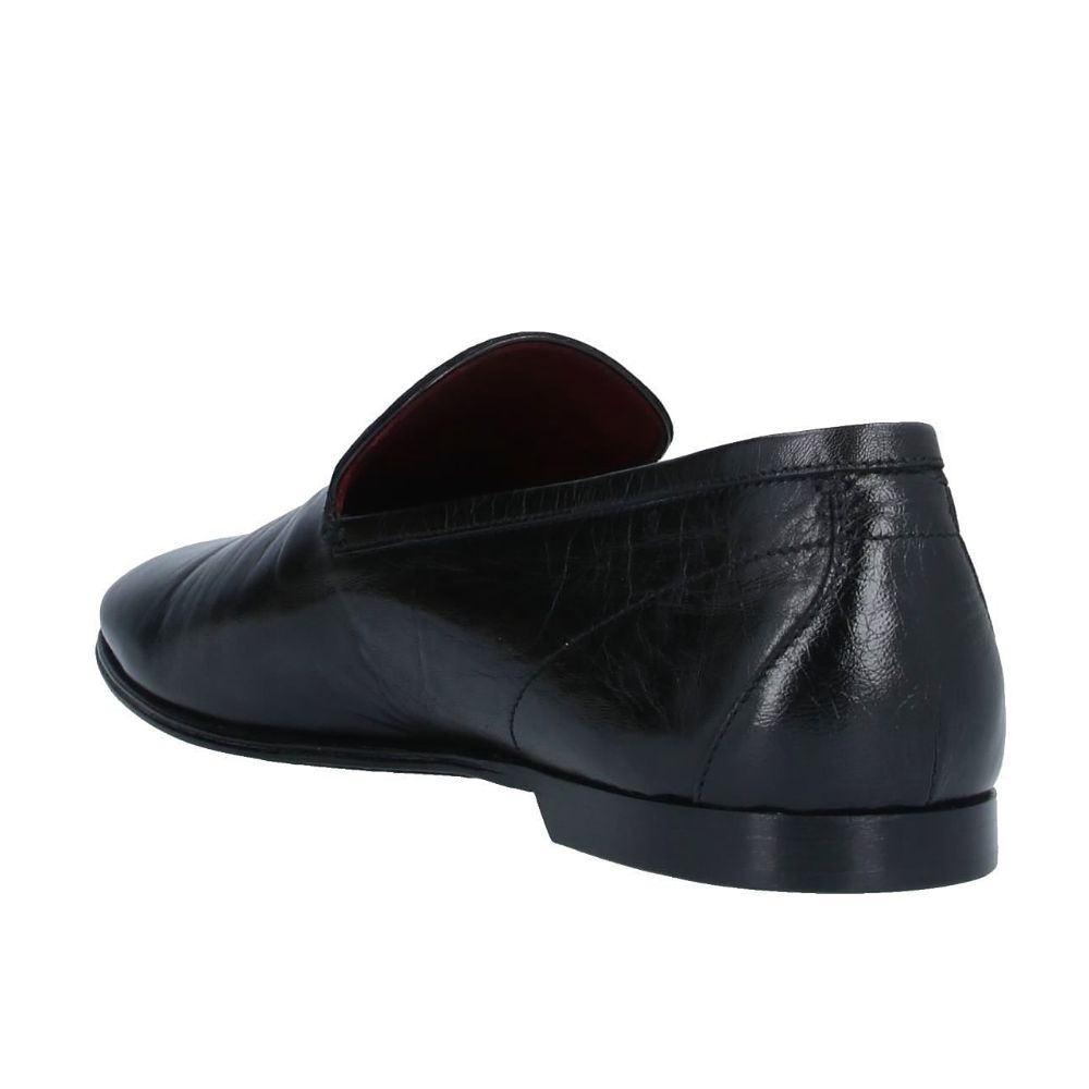 Black Leather Di Calfskin Loafer