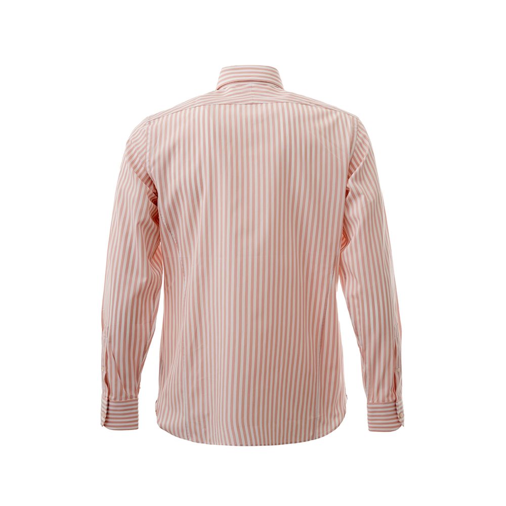 Elegant Cotton Pink Shirt for Men