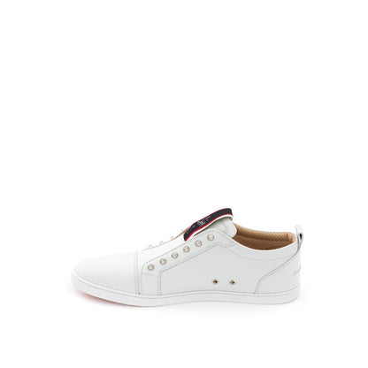 White Leather Sneaker