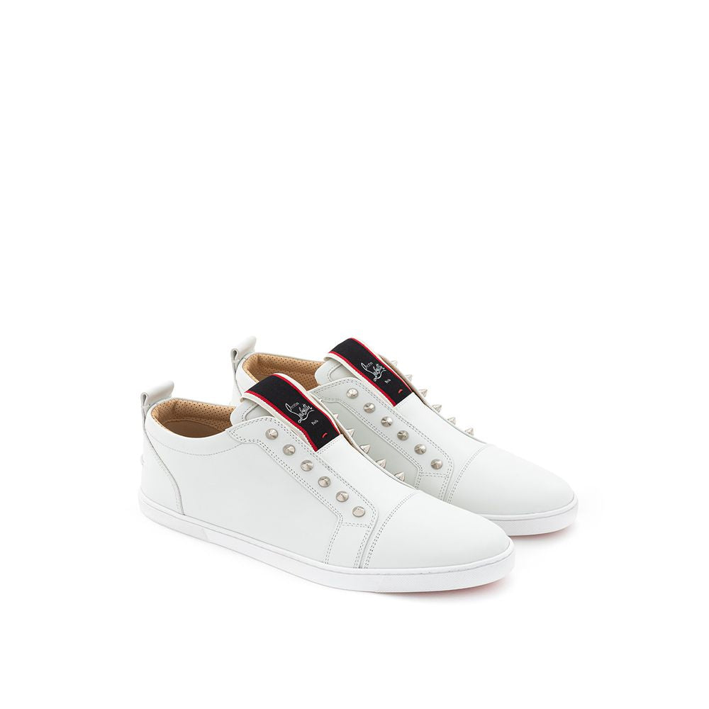 White Leather Sneaker