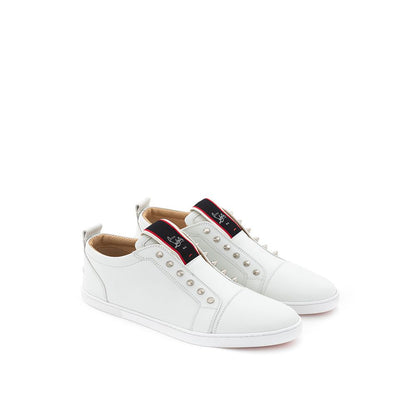 White Leather Sneaker