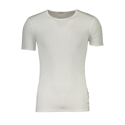 White Elastane T-Shirt