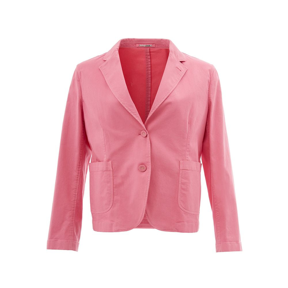 Pink Cotton Jackets & Coat