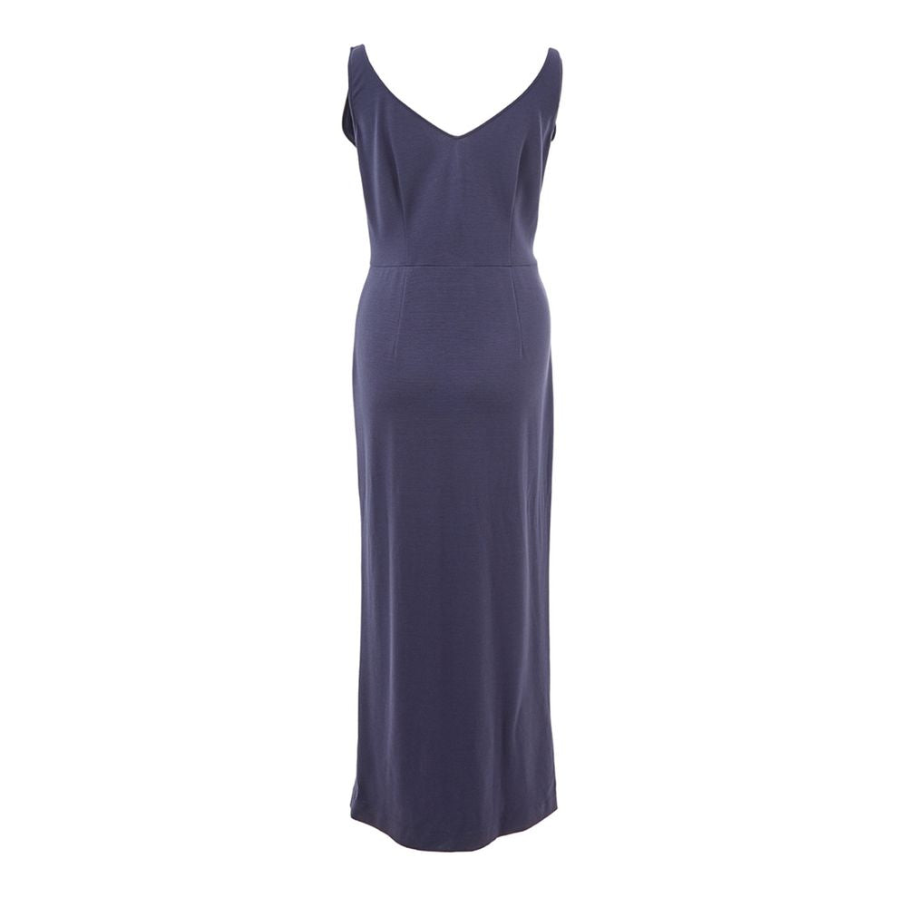 Blue Viscose Dress