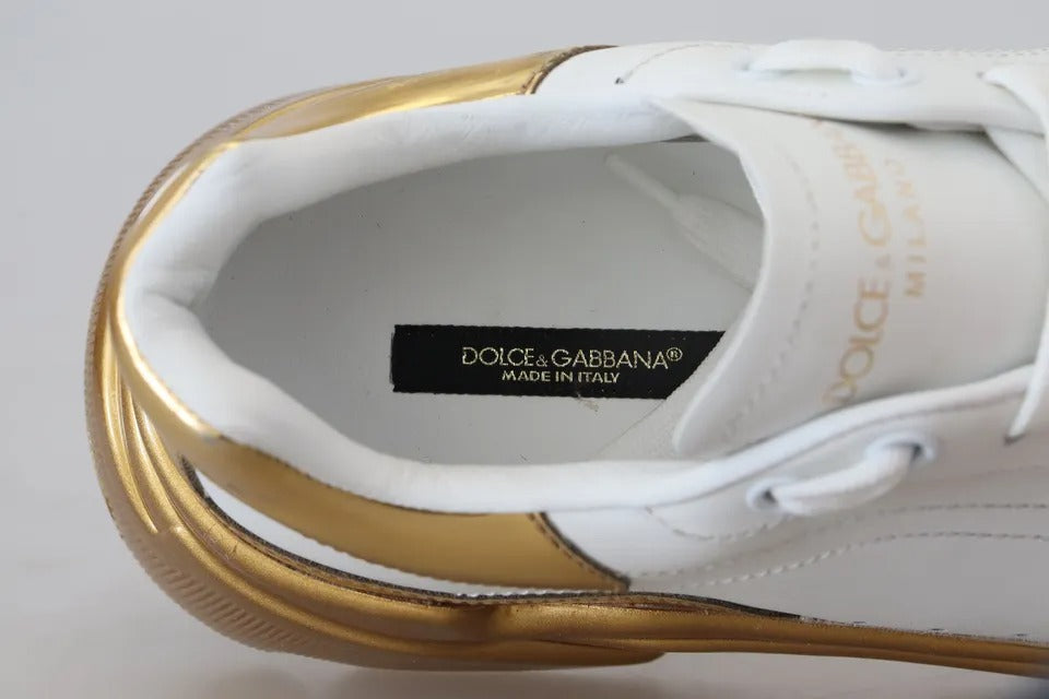 White Gold Low Top Daymaster Sneakers Shoes