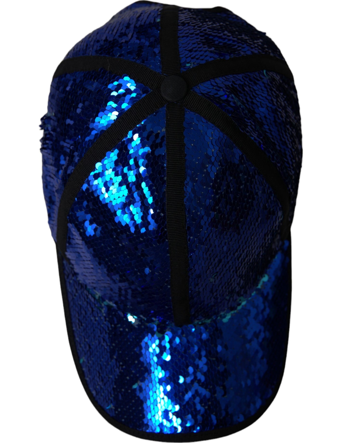 Royal Blue Sequin Baseball Hat Men