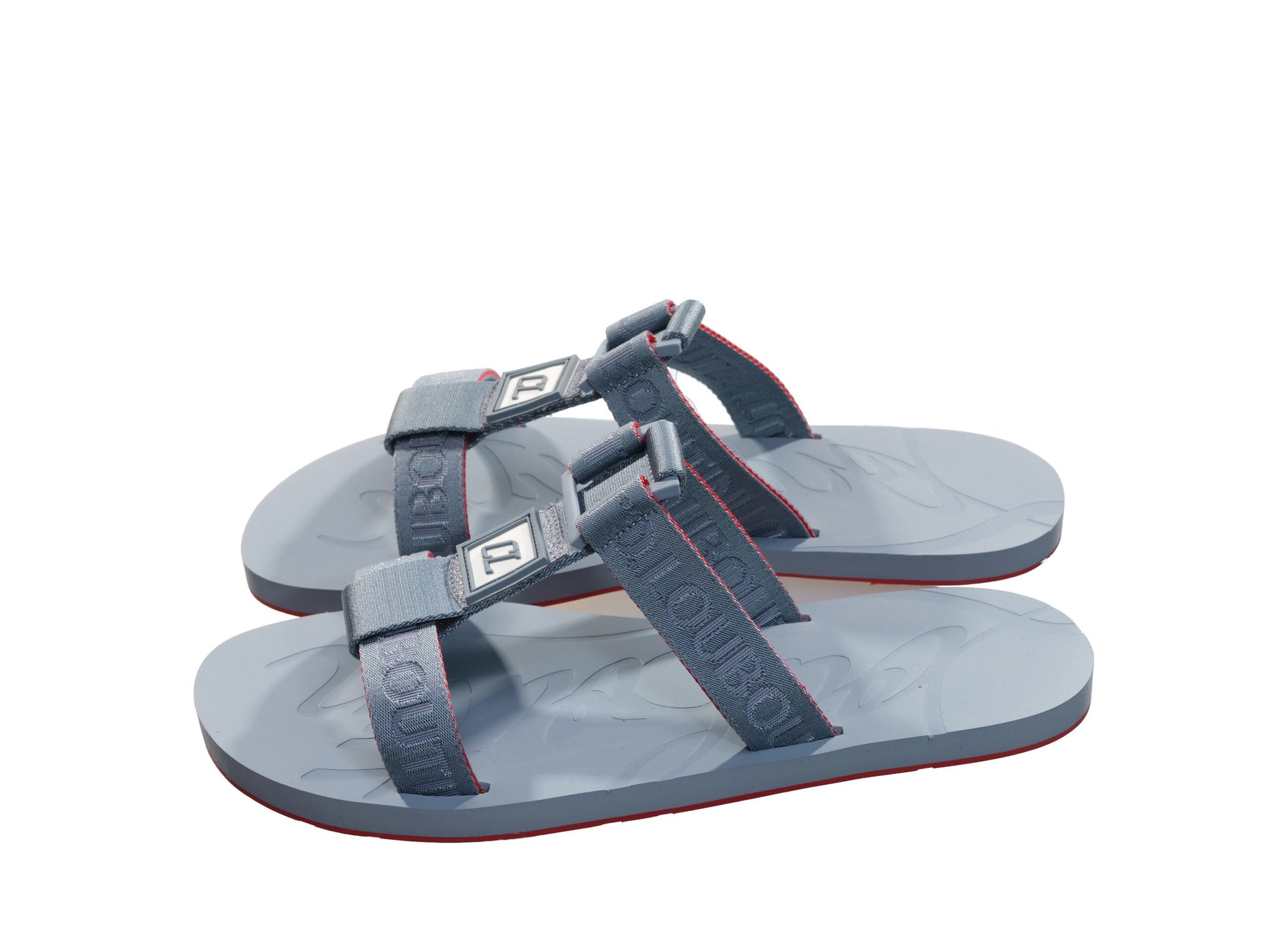 Surf Flat Logo Rubber Sandals