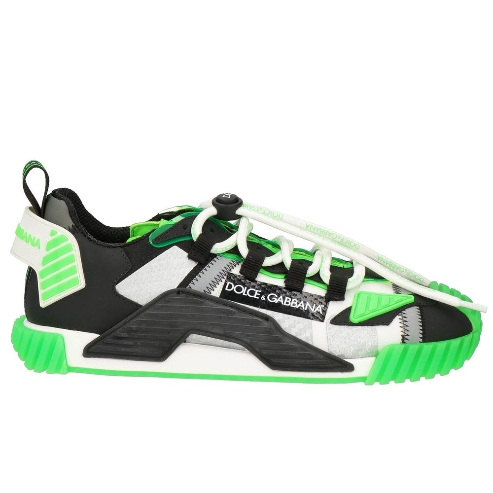 Green Polyamide Sneaker