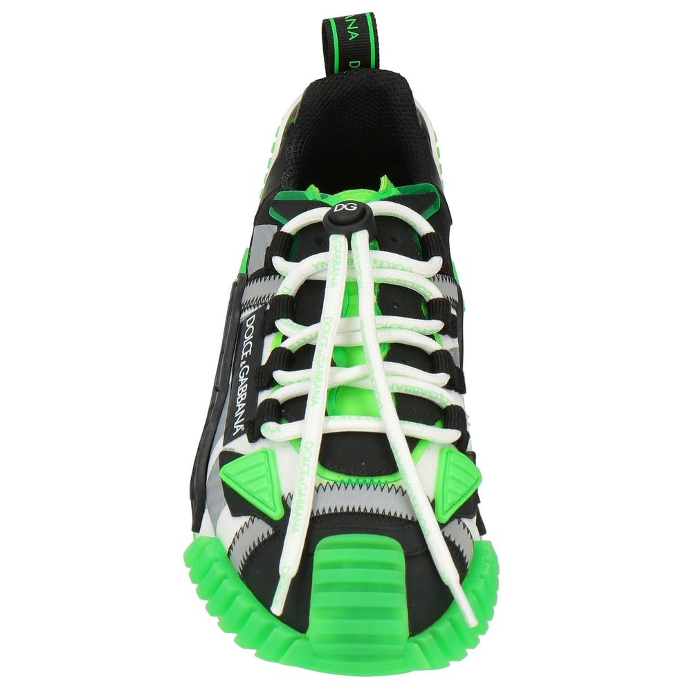 Green Polyamide Sneaker