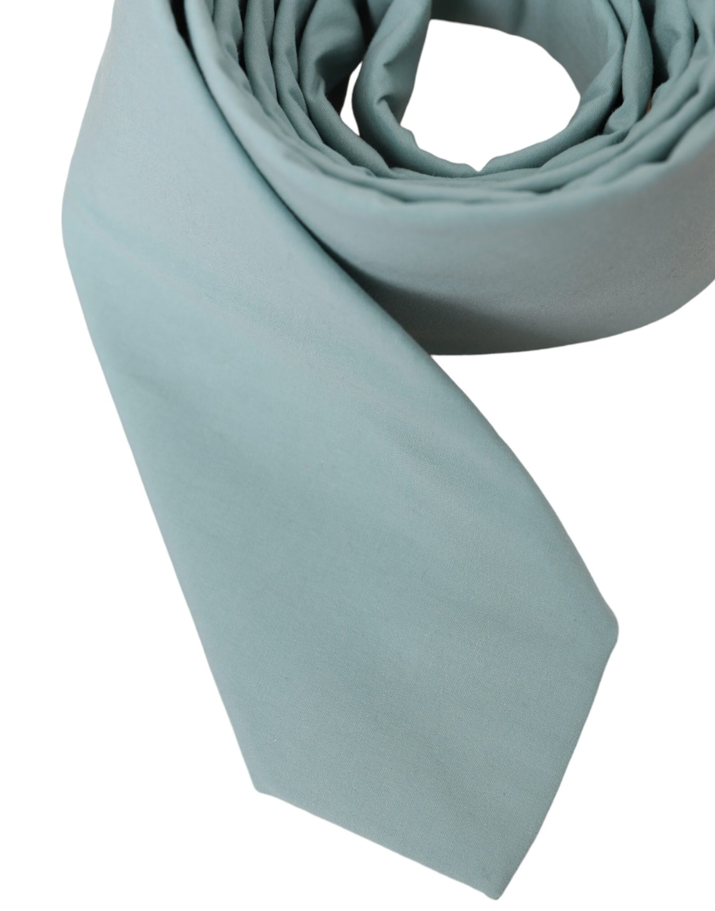 Mint Green Cotton Adjustable Tie Men