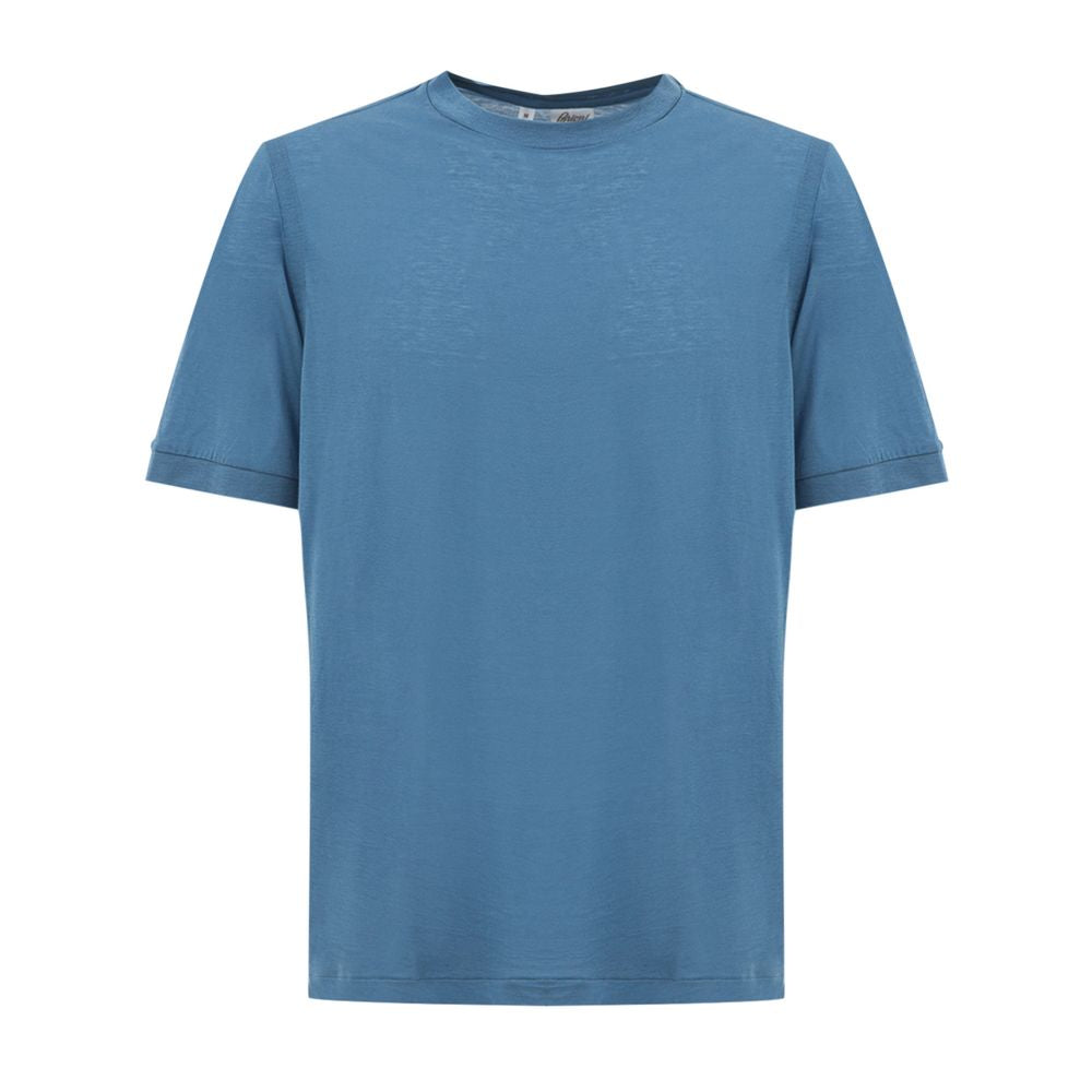 Light Blue Cotton T-Shirt