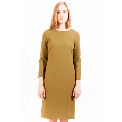 Green Polyester Dress