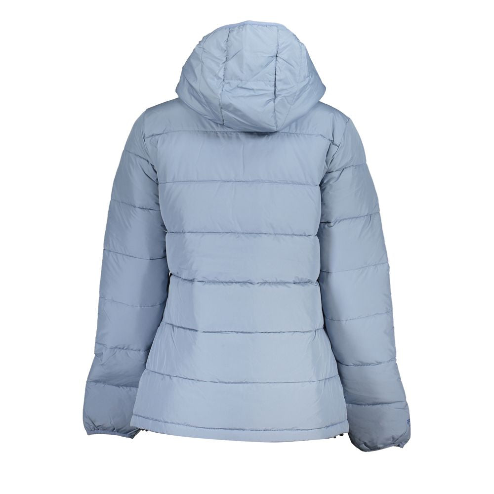 Light Blue Polyester Jackets & Coat