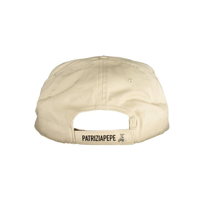 Beige Cotton Hat