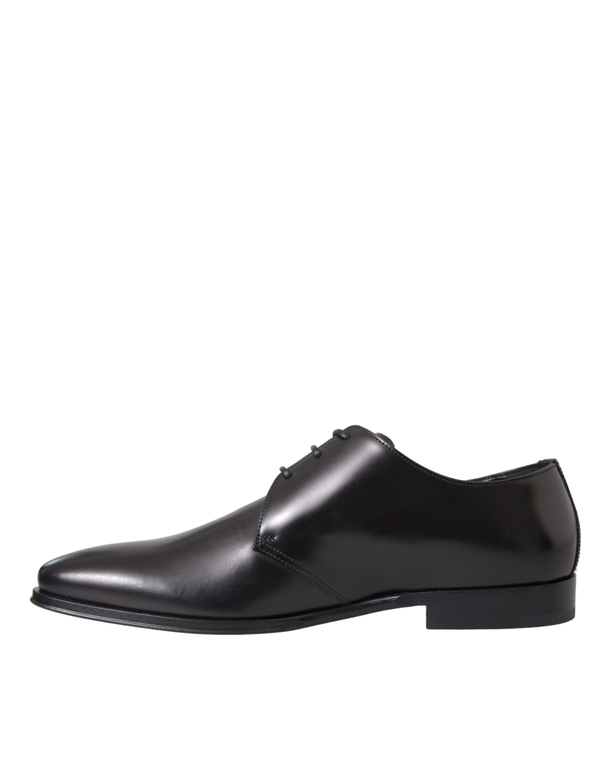 Black Leather Derby Men Formal Shoes Dress