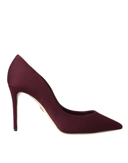 Bordeaux Stilettos Heels Pumps Shoes