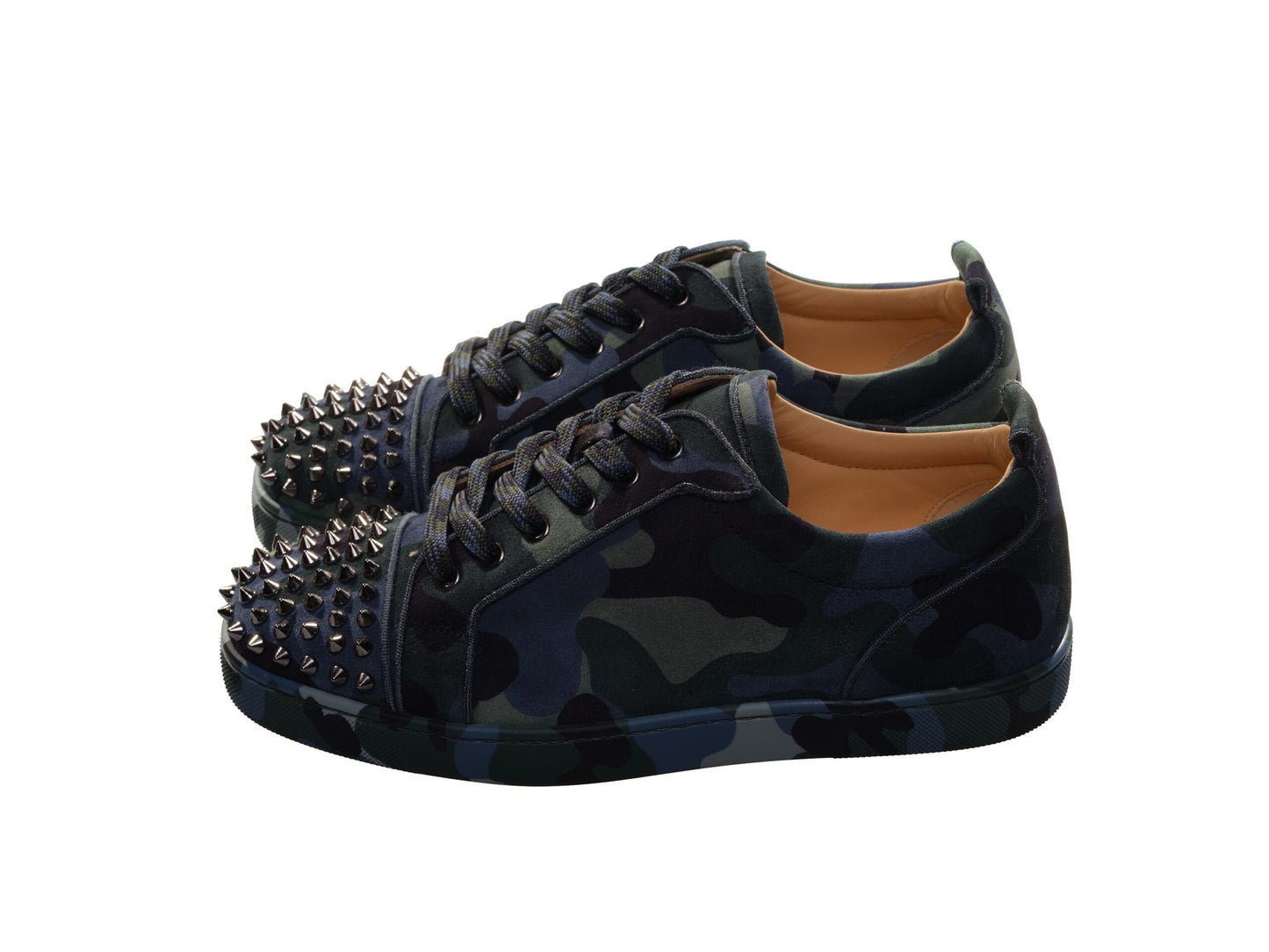 Louis Junior Spikes Orlato Camouflage Laceup Sneakers