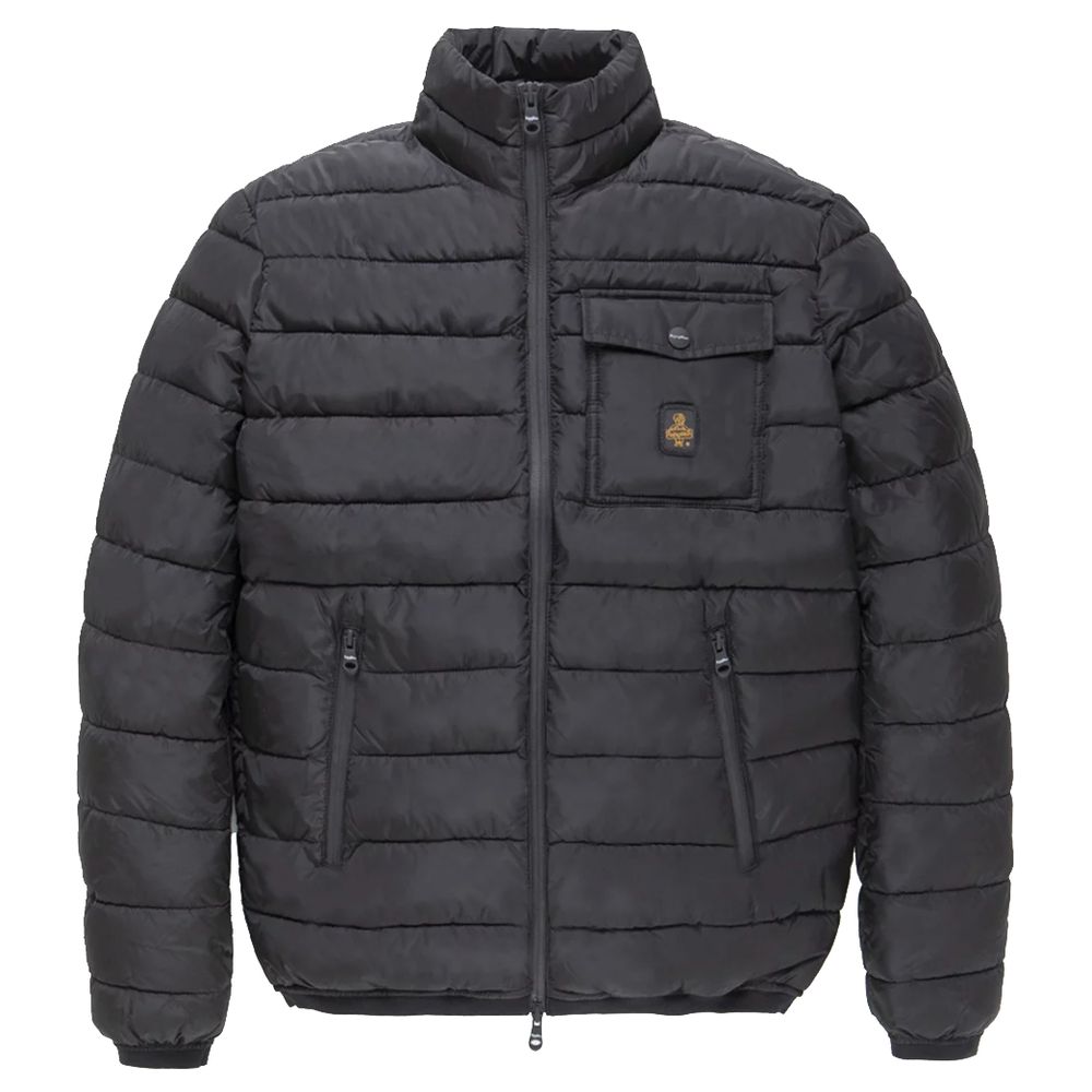 Black Nylon Men's Jacket