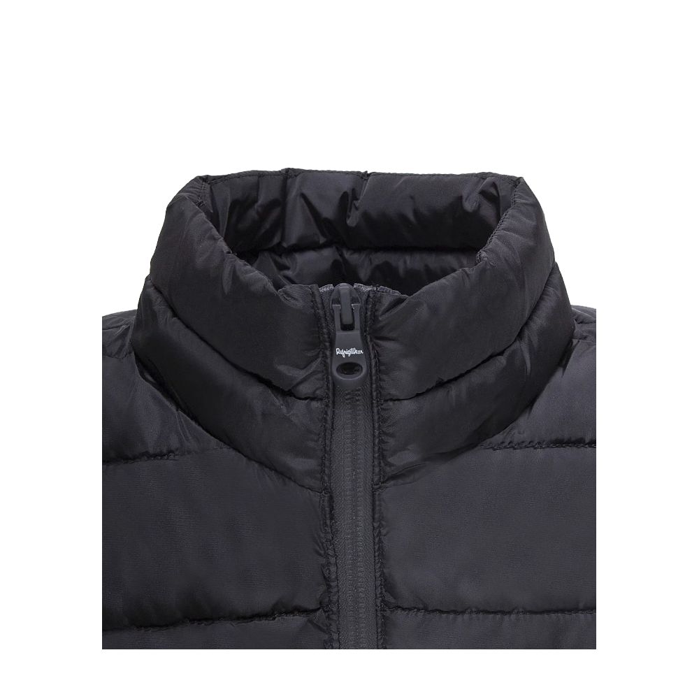 Black Nylon Men's Jacket