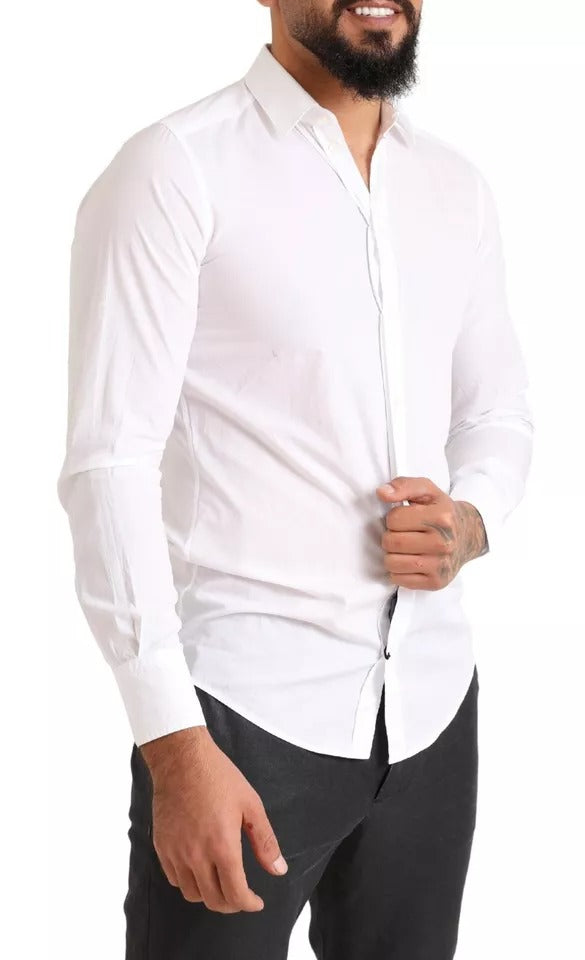 White Formal Cotton SlimFit Formal Dress Shirt