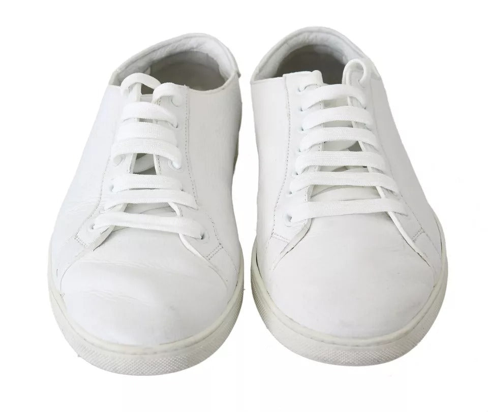 White Saint Tropez Lace Up Men Sneakers Men Shoes