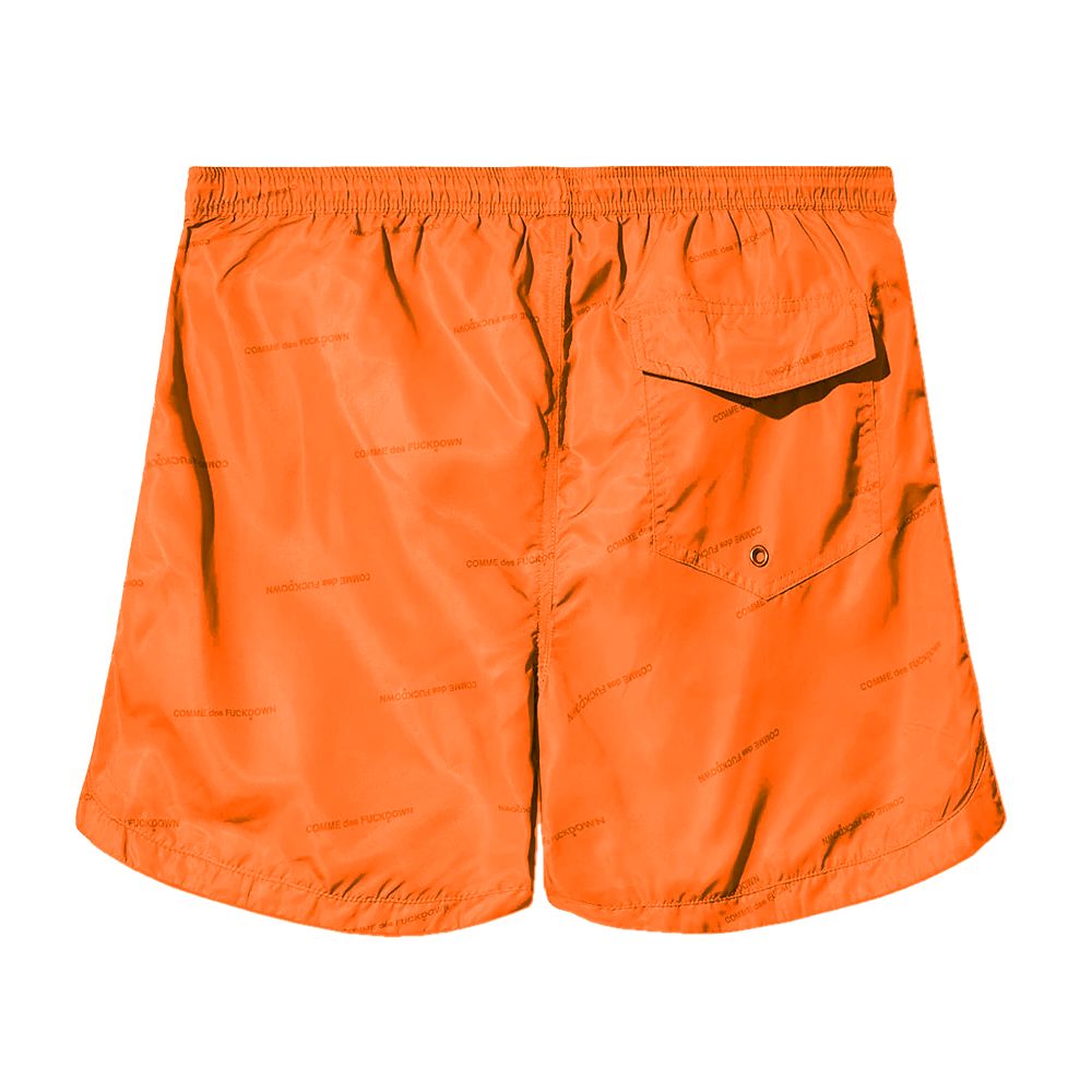 Orange Polyester Swimwear