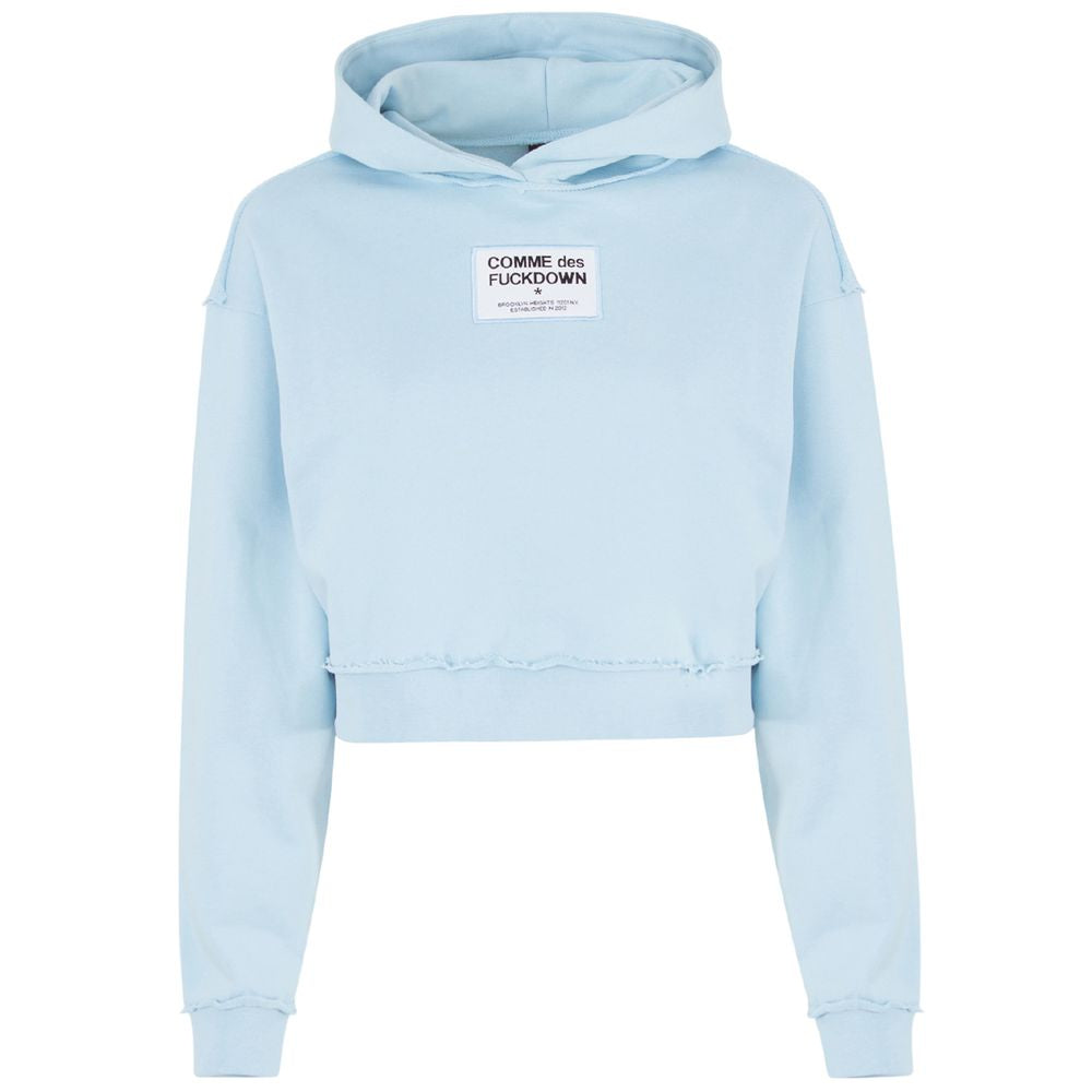 Light Blue Cotton Sweater