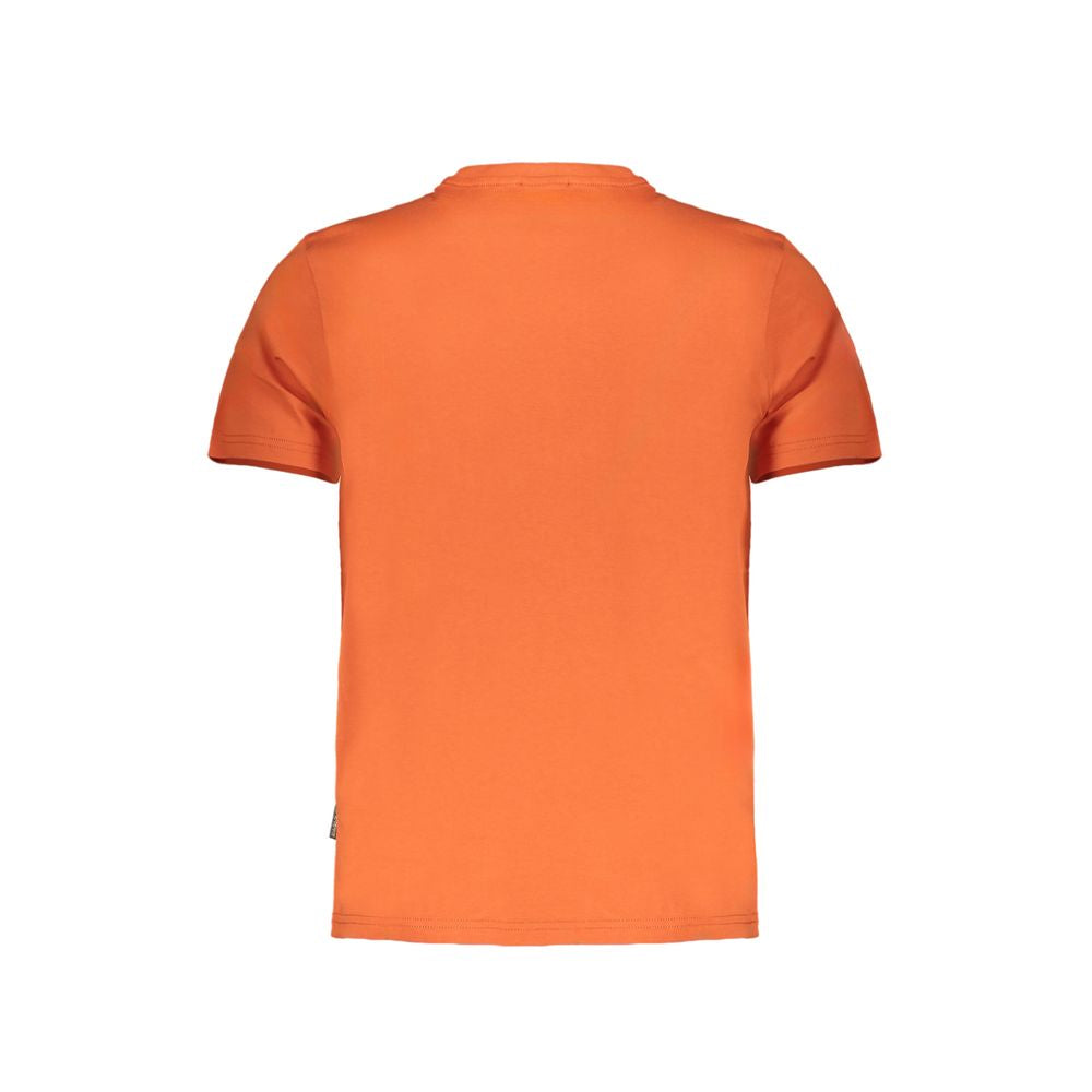 Orange Cotton T-Shirt