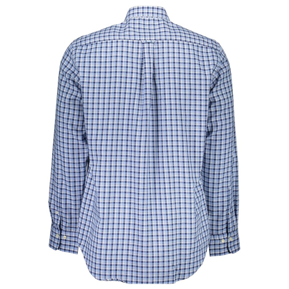 Elegant Light Blue Long Sleeve Shirt