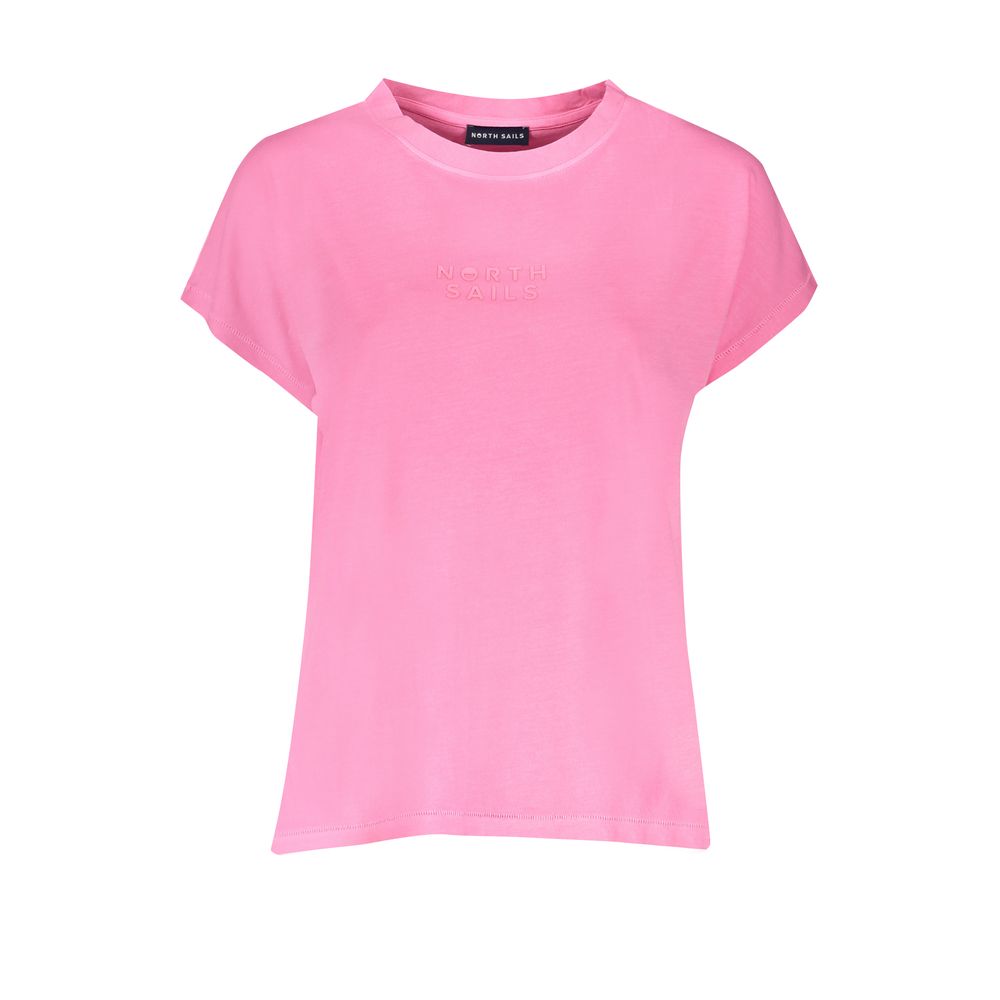 Pink Cotton Tops & T-Shirt