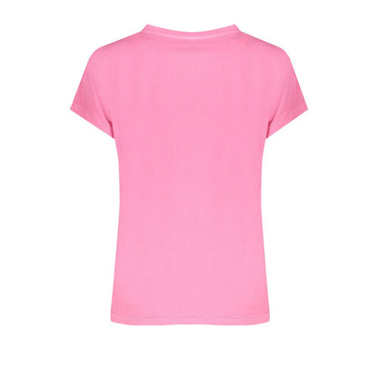 Pink Cotton Tops & T-Shirt