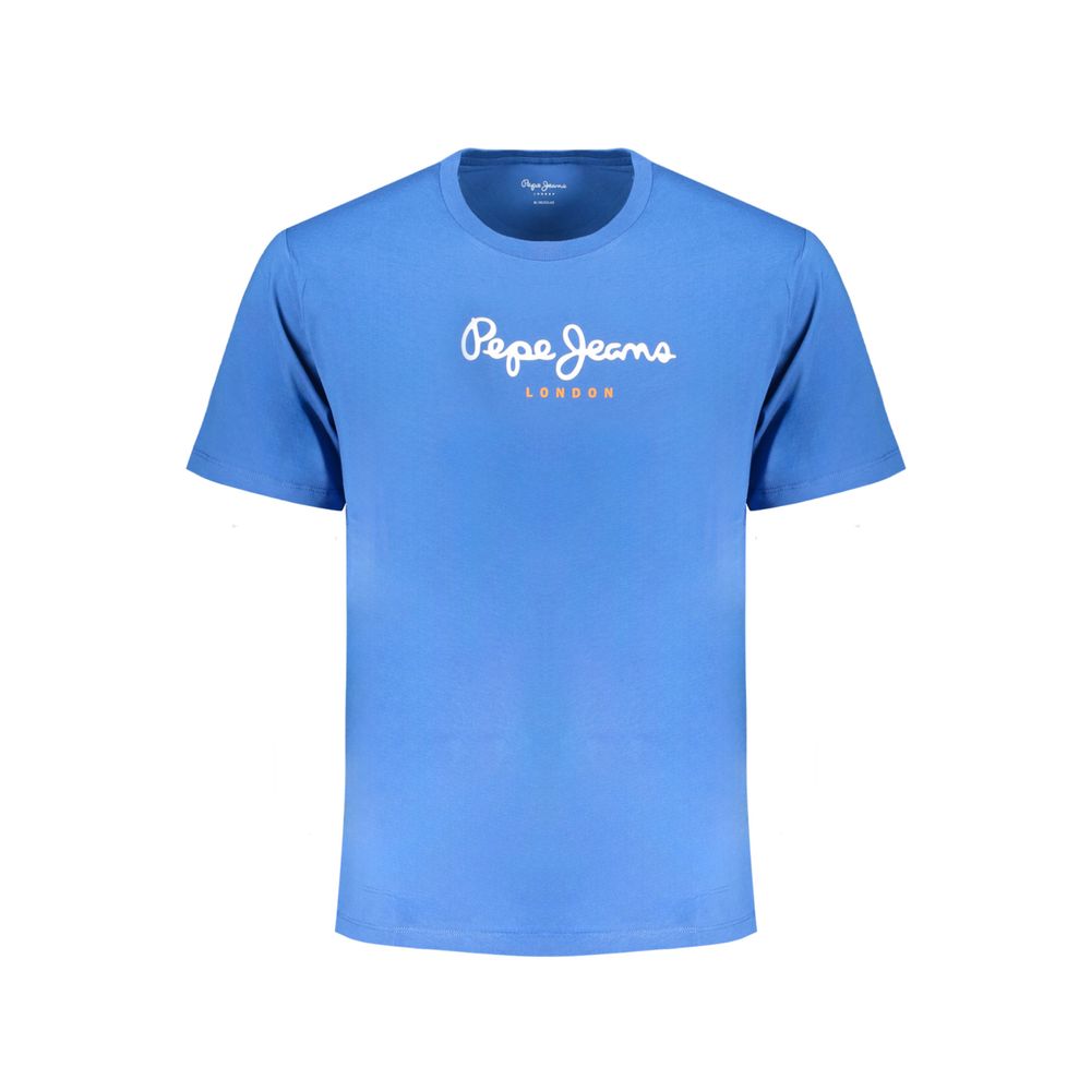 Blue Cotton T-Shirt