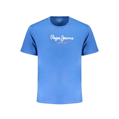 Blue Cotton T-Shirt