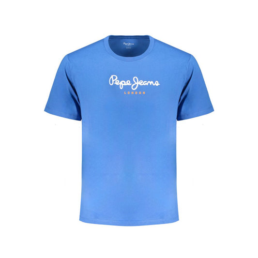 Blue Cotton T-Shirt